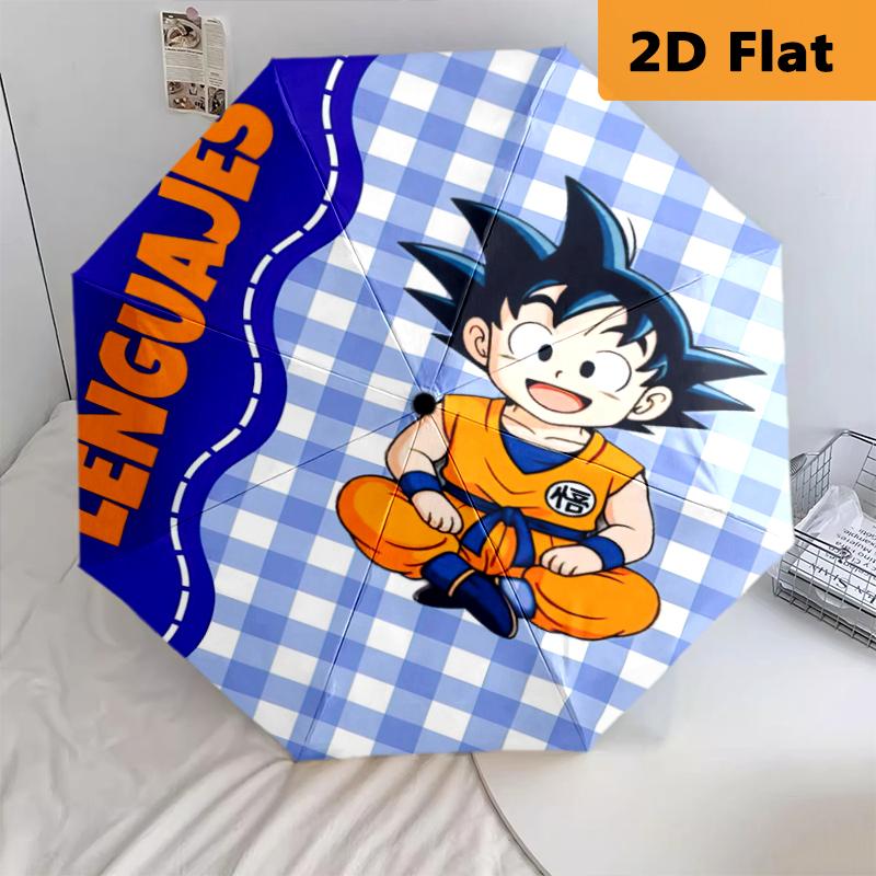 1pc Dragon Ball umbrella Portable 8-rib structure suitable for all seasons, home, travel, outdoor umbrella