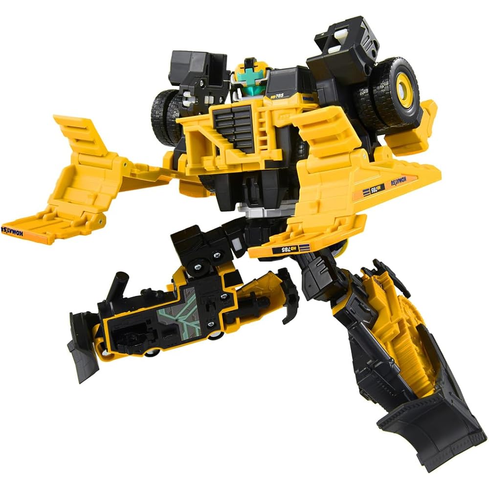 Takara Tomy Tomica Job Labor TJBDX Grand Build Braver Dump Truck and Bulldozer DX Set Toy for Ages 3 and Up