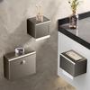 Handuon Punch-Free Aluminum Bathroom Tissue Box