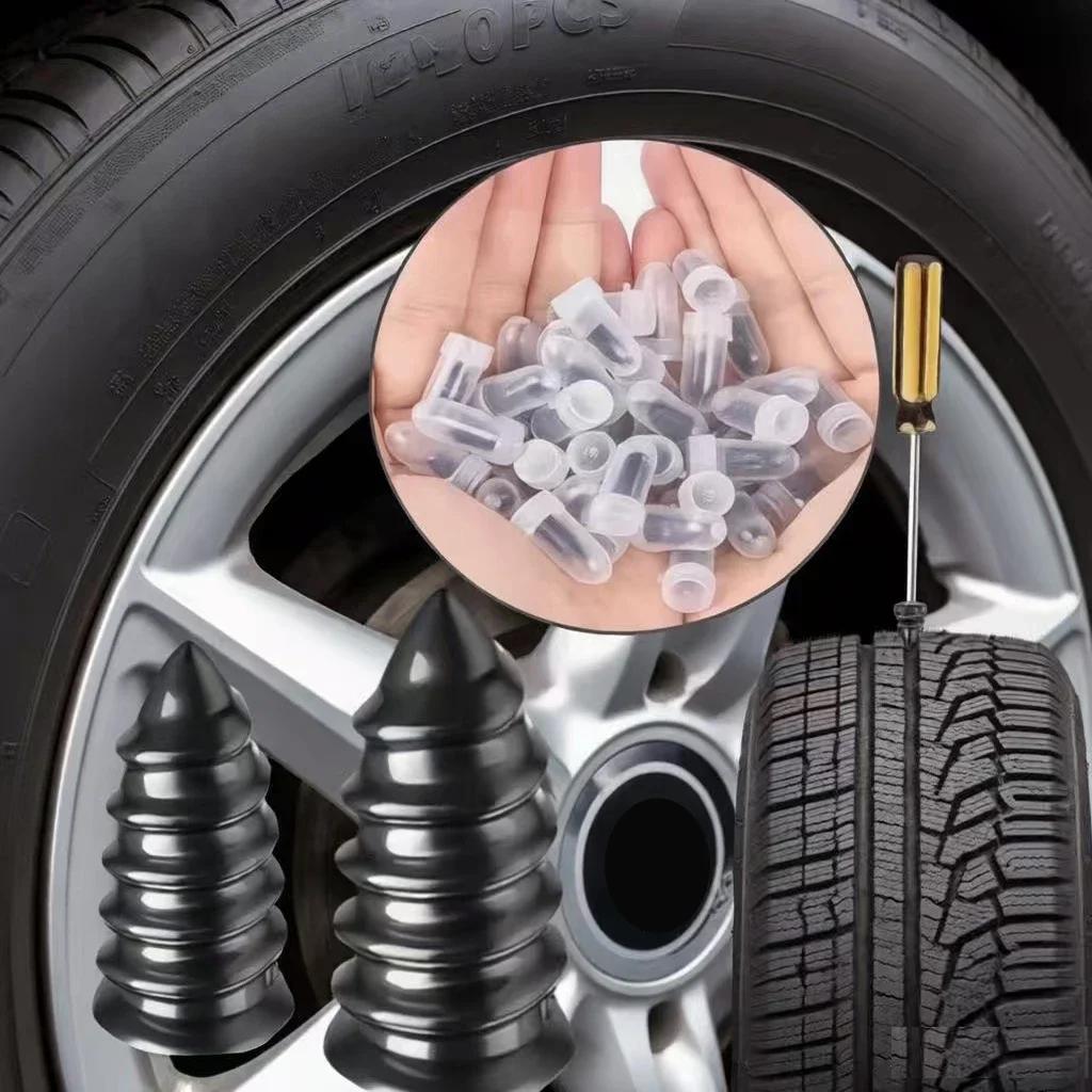 Tire Repair Rubber Nail Auto Motorcycle Vacuum Self-Service Tyre Puncture Repair Screws Fast Tool for Car Truck Tractor Wheel