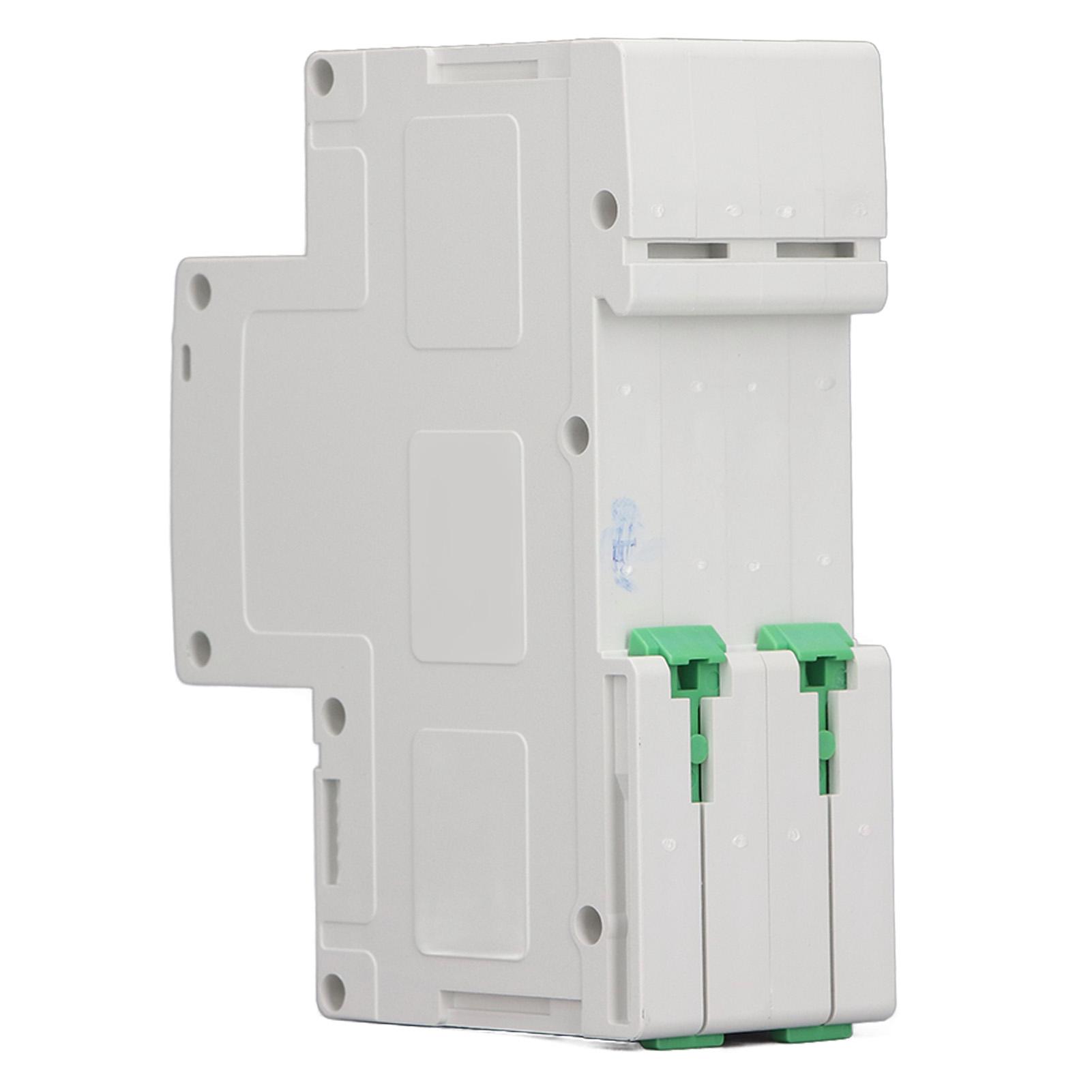 

WiFi Circuit Breaker Parameters Adjustable Leakage Protection Data Display Remote Control Circuit Breaker AC100‑240V 2P