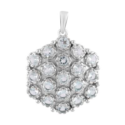 Pendentif en argent avec topaze 6,02ct (2124481)