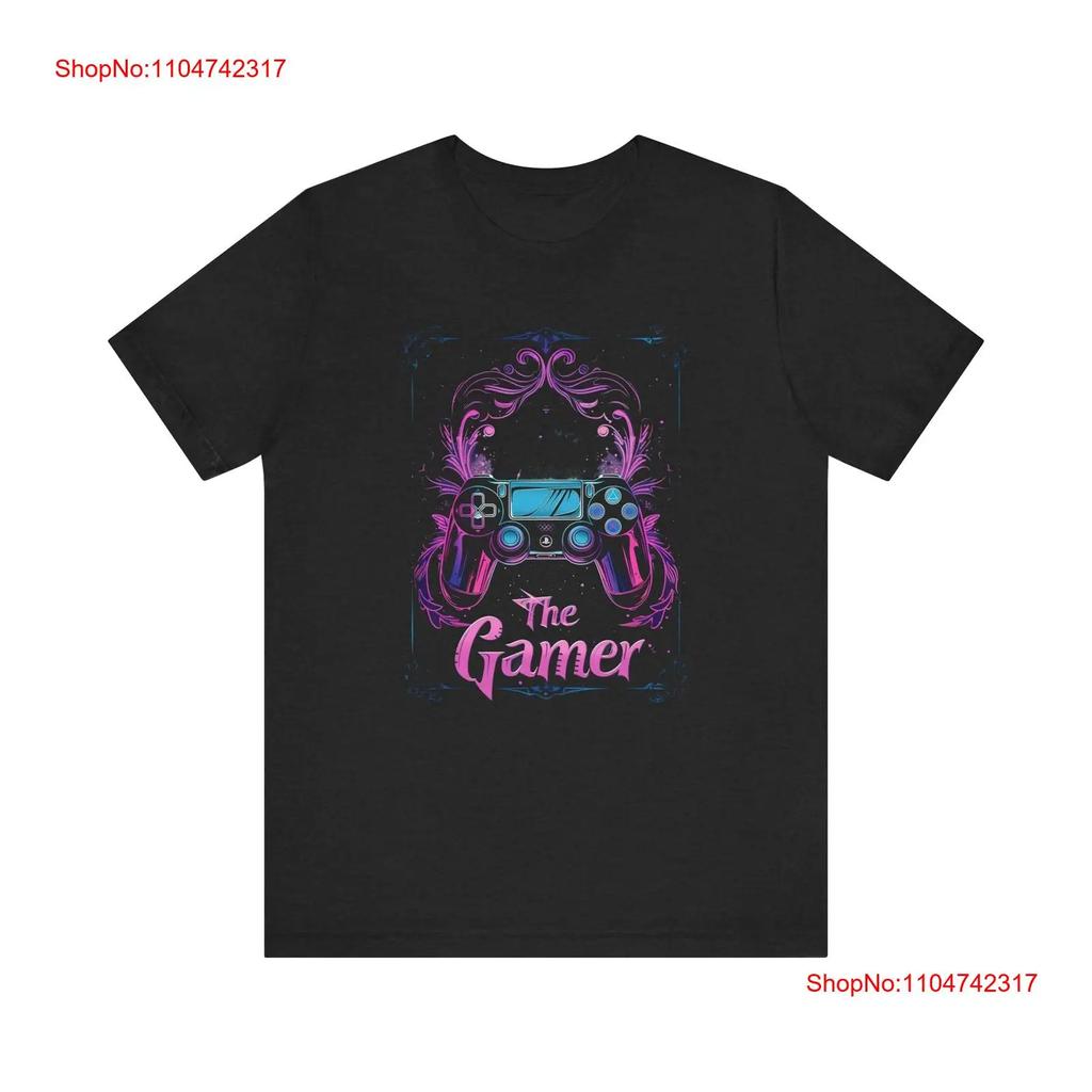 The Gamer Tarot Card T Shirt Vintage Washed Casual Designer Clothes Unisex Graphic Stretched Top For Everyday Wear Comfortable