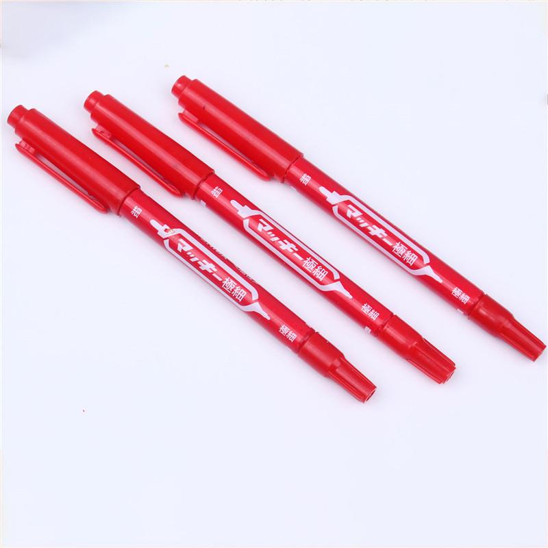 20PCS Two-headed Hook Pen 120 Water-based Marker Neutral Drawing Tool Student Fashion Stationery