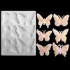 Moldes de resina para joyería, llaveros, mariposas y silicona para fundición de resina, colgantes, llaveros y pendientes.