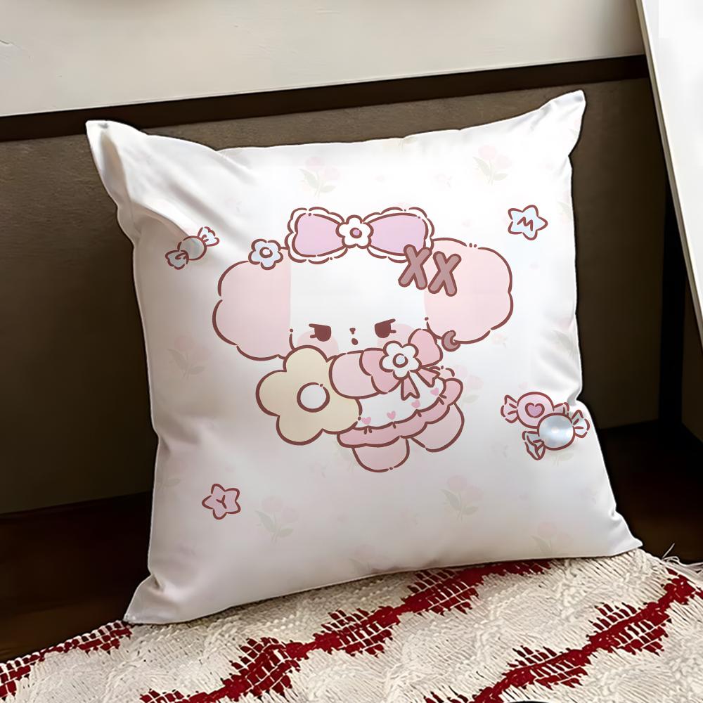 Cute NNono Cushion Cover Reversible Soft Durable Pillow Cover Home  Car MultiScene Use for Daily Comfort