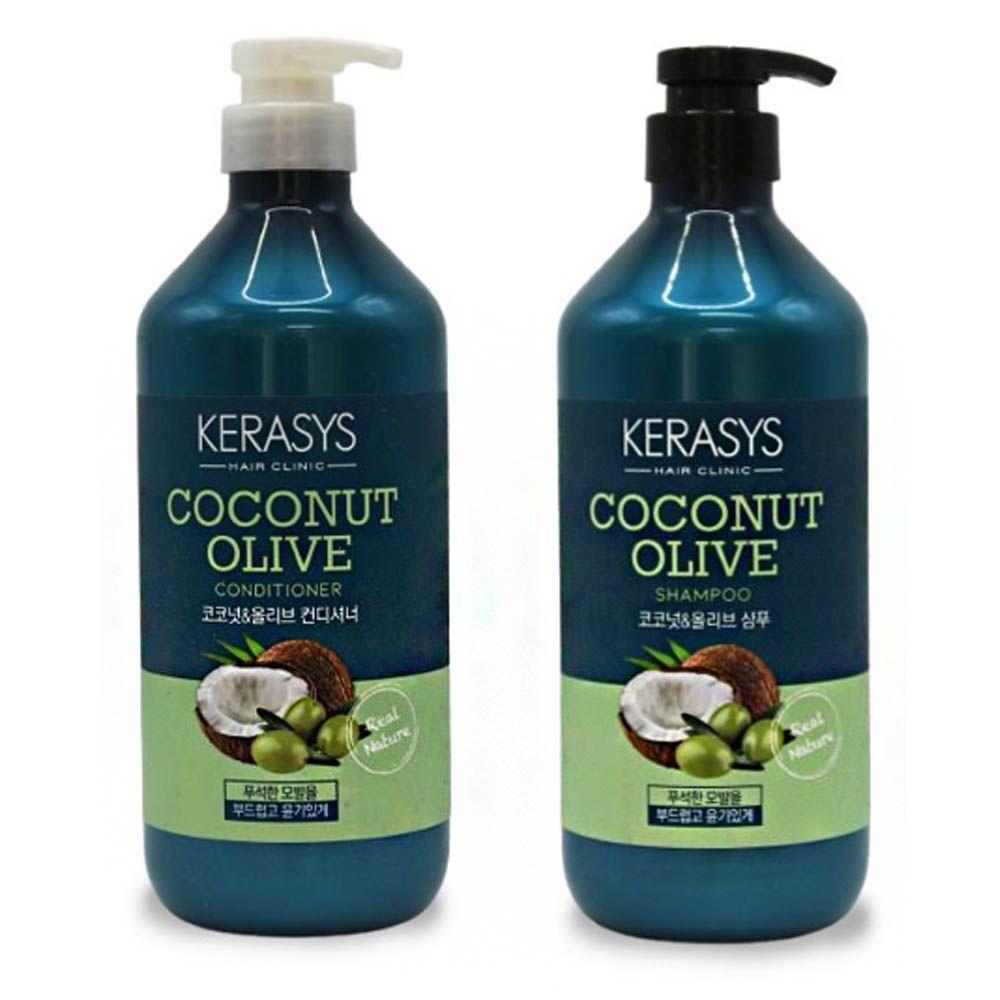 

KERASYS EYCOADHU Scalp Care Coconut Olive Shampoo Conditioner (Choose 1) Coconut rinse 800ml