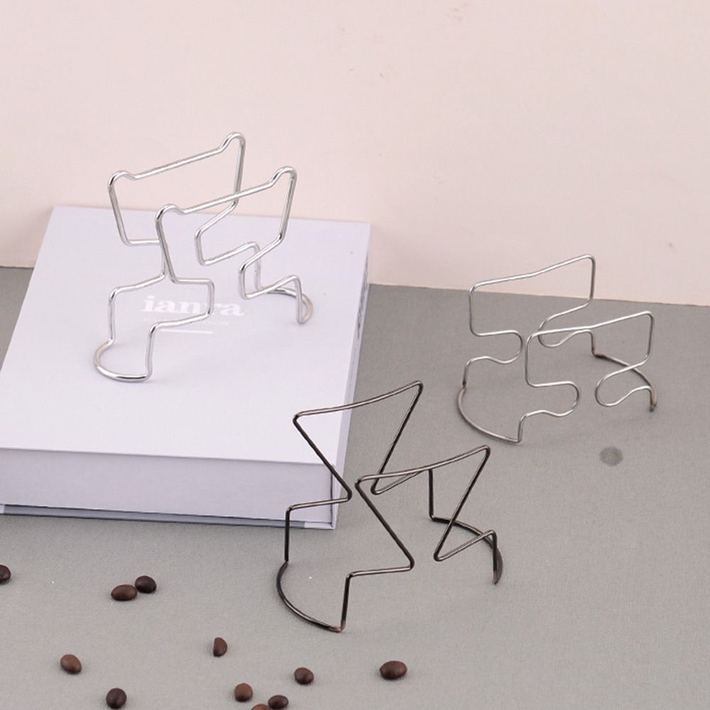 Držák kávového dripperu z nerezové oceli 304 Univerzální košíky na kávový dripper Polička na kávové filtry