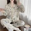 Women's French-Style Bunny Pajamas: Long-Sleeve, Spring/Autumn, Casual & High-End Home Suit