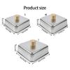 Stainless Steel Cooking Lid With Heatproof Wooden Handle Heat Resistant Basting Cover For Home And Restaurant Use