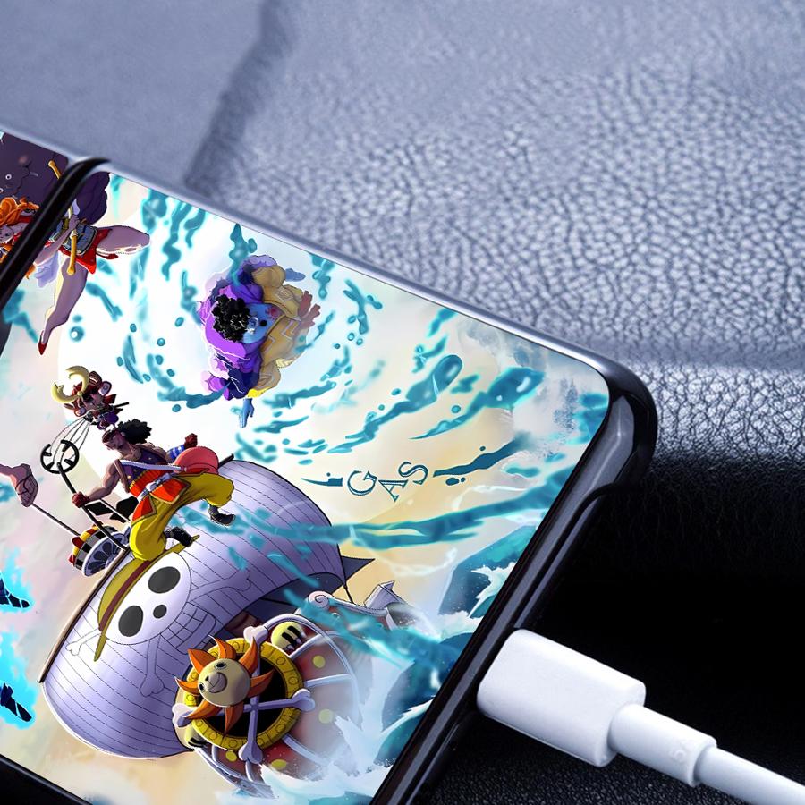 Cool One Piece Luffy Back Phone Cover Funda Case for Samsung Galaxy Flip5 Flip7 FE Flip6 Flip4 Flip3 Z Flip 7 6 5 4 3