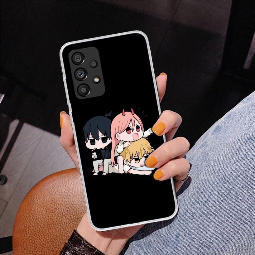 Chainsaw Cartoon Phone Case For Samsung Galaxy A17 A16 A15 A14 A13 A57 A56 A55 A54 A53 A37 A36 A35 A34 A33 A26 A25 A24 A23 Galax