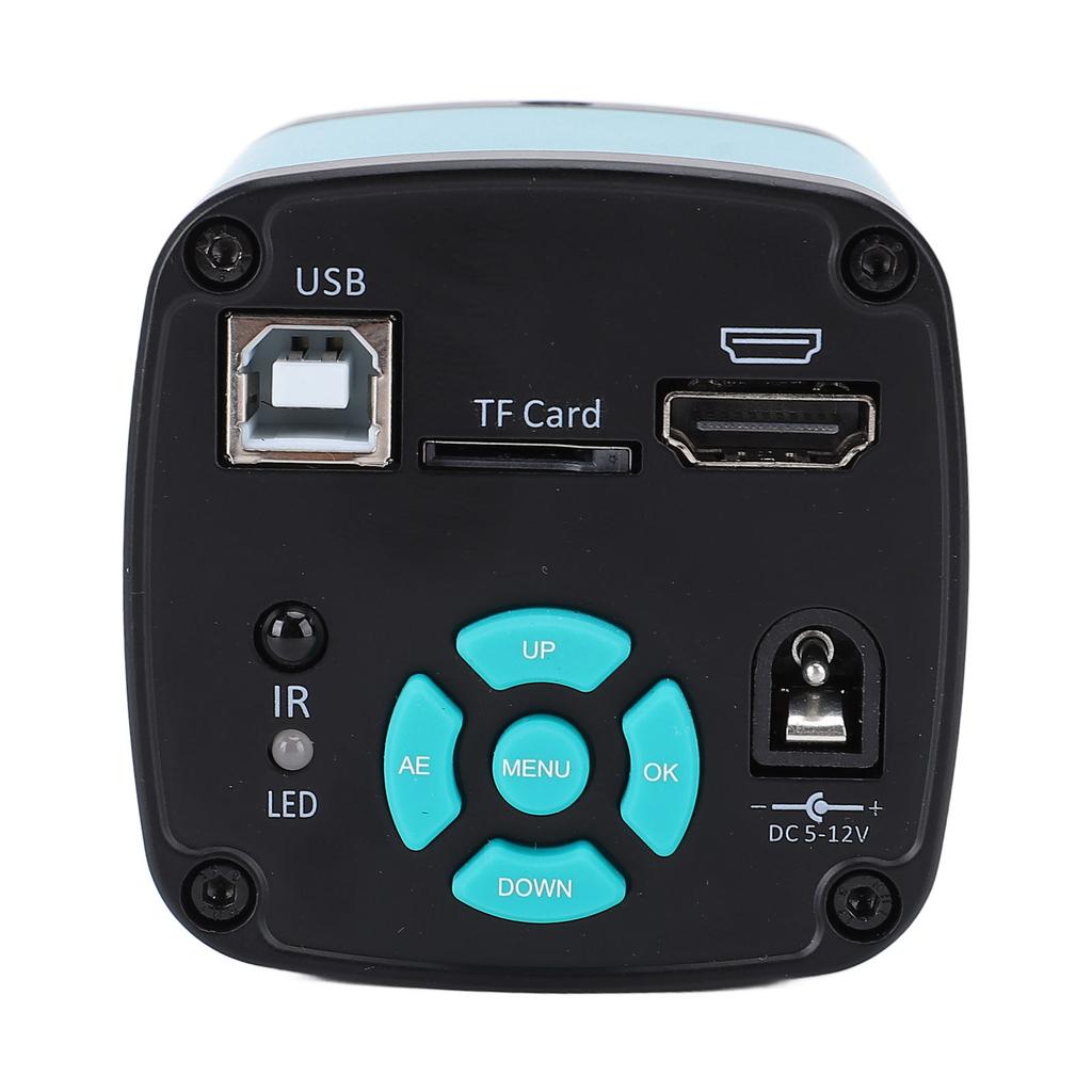 Electronic Microscope Camera 48MP 4K 1080P HD Multimedia Interface USB2.0 Output Industrial Video