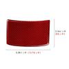Rear Console Storage Box for 10th Generation Rear Seat Storage Box Carbon Fiber Style Decorative Applicable To Honda Civic 2016 2017 2018 2019 2020