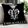 brand EMILIO PUCCI Cushion Cover Cushion Cover Set 4Pcs 50x50 45x45 40x40 Pillowcase Decorative Sofa Home Decor