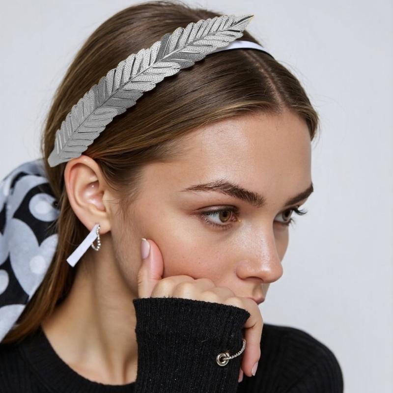 Gothic Hair Jewelry Witch Party Metallic Hair Hoop Halloween Hair Jewelry Role Play Costume Proms Party Live Show