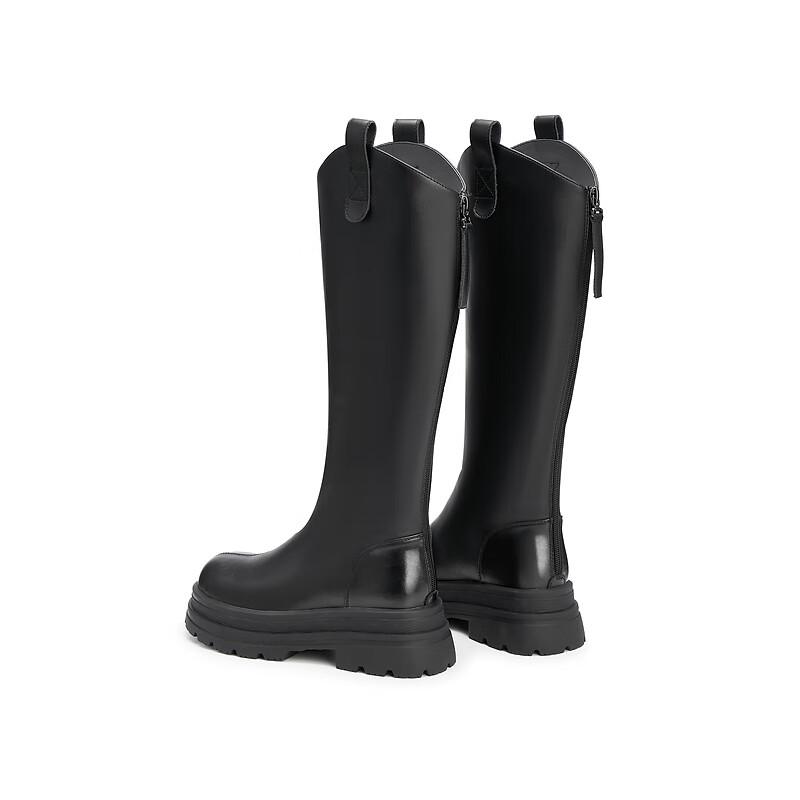 TEENMIX Women's Leather Knight Long Boots KTX08DG4