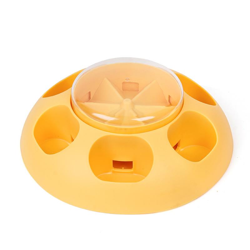 Pressure Food Leakage Dog Puzzle Toy Anti Slip Easy To Clean Safe Plastic Training Mental Pets Slow Feeder Interactive Dog Toys