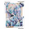 Family Elephant 5D Diamond Painting Full Round Drill Mosaic Diamond Embroidery Belief In Heart Cross Stitch Kits Home Decor Home Decor