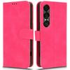 For Sony Xperia 1 VII Leather Case Skin Feel Anti Drop Wallet Flip Phone Cover