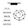 5mm Zircon Black Panther Tennis Chain Necklace - Trendy Hip Hop Jewelry with High-End Feel