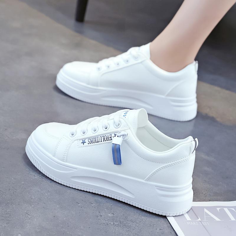 Customized Little White Shoes Women's 25 Spring New Korean Version Student Running Shoes Board Shoes Women's Breathable Casual Shoes QR661
