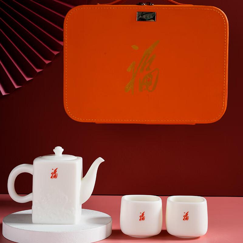 ROOTS LIFE Dehua Ceramic Kung Fu Tea Set