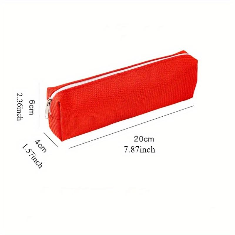 Pencil Cases Bag Stationery Holder Case Storage Box Zipper Pencil Pouch Supplies Storage Pouch Makeup Pouch Purse