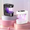 Mini UV lampa na nehty Manikúrní lampa Přenosná fialové světlo Lampa na nehty pro gelový lak Nail art Rychle vytvrzovací zařízení pro manikúru