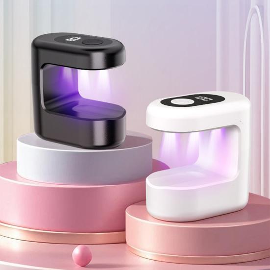 Mini UV lampa na nehty Manikúrní lampa Přenosná fialové světlo Lampa na nehty pro gelový lak Nail art Rychle vytvrzovací zařízení pro manikúru
