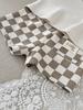 Koreanisches Sommer Baby Karo Shorts Set: Unisex Zweiteiler mit kurzen Ärmeln