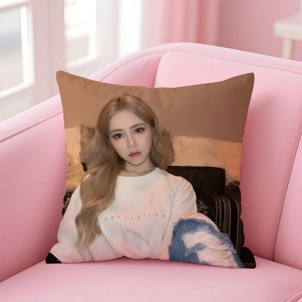 

Popular fashion Chinese singer GGEM Cushion Cover Pillowcase Short Plush Invisible zipper Room Sofa Cushion Cover 30X30cm