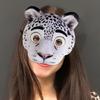 Cartoon Animal Masks For Children Elastic Adjustable Strap EVA Theater Costume Party Accessories Safe Halloween Celebration