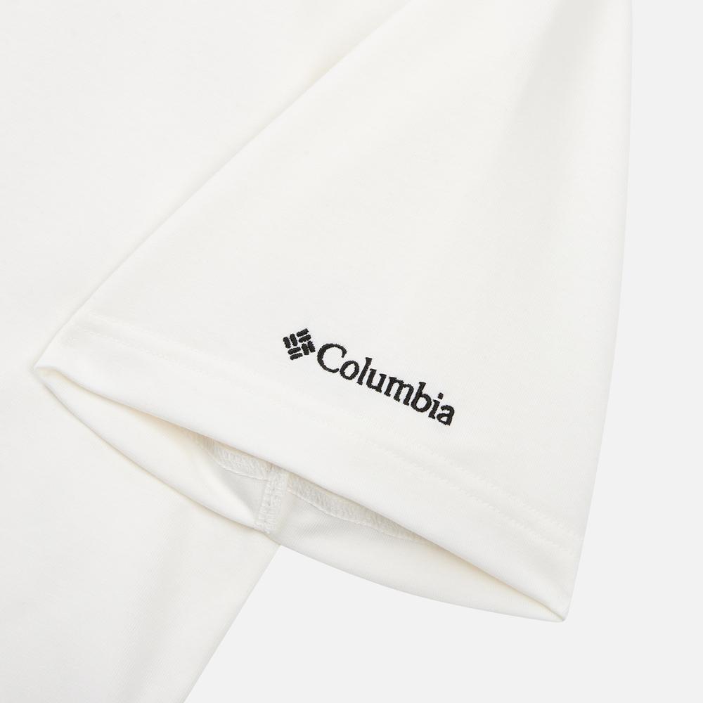 COLUMBIA Unisex Stuck Brook Graphic Short Sleeve T-Shirt [White]