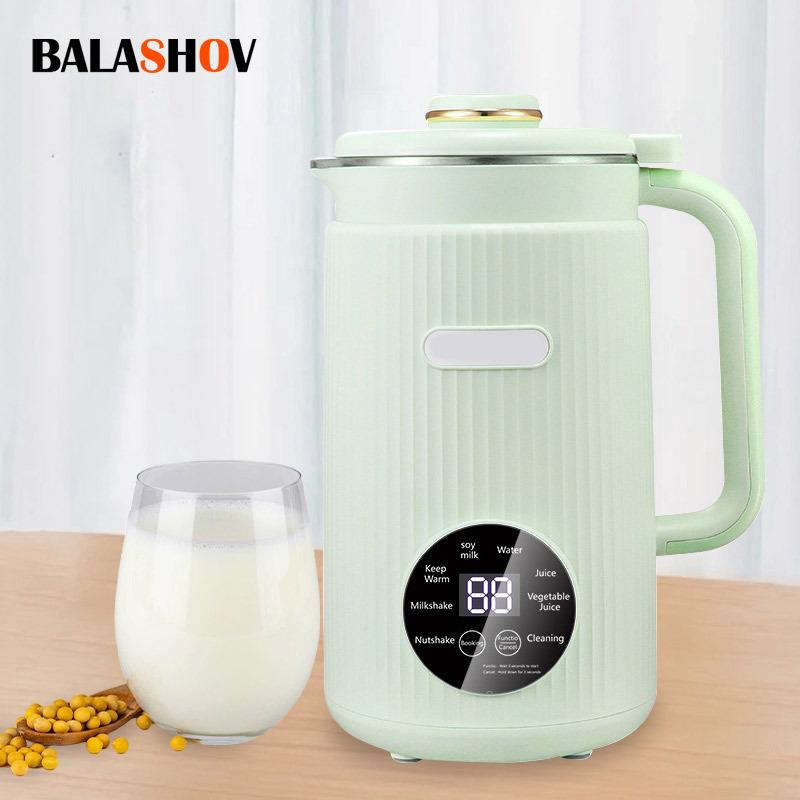 220V/110V Multifunctional Electric Soybean Milk Machine Food Blender Automatic Fruit Juice Maker Water Boiling Kettl Soy 110V белый