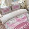 Princess Bedroom Bedding Set Duvet Cover Christmas Gifts Comforte Cartoon With Pillowcase Children's  Suitable and Adults