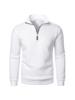 Men's Trendy Half-Zip Stand Collar Casual Hoodie