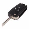 3 Button Flip Key Shell for Opel for Vauxhall for Chevrolet for Buick