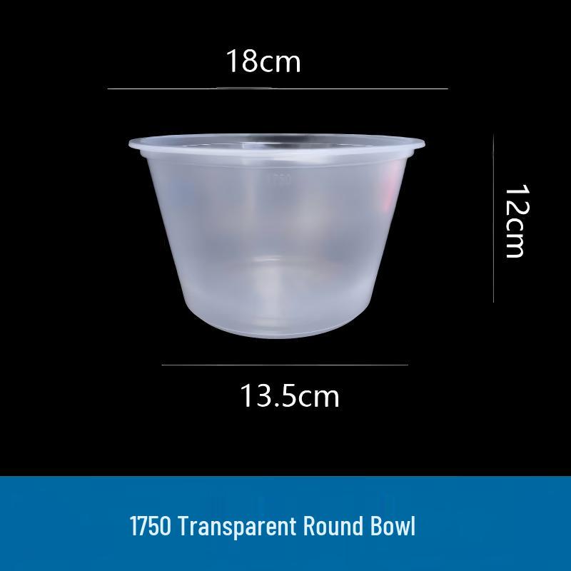 Tongyuan Disposable Round Plastic Food Containers & Lids