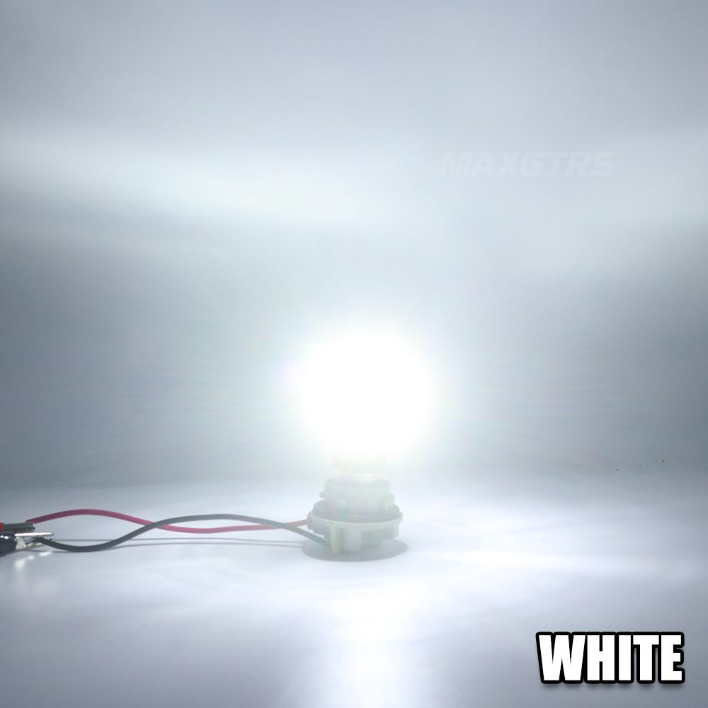 MAXGTRS 2X 7440 1157 7443 LED T20 W21W Bulbs 1156 BA15S P21W Turn Signal Light No Hyper Flash Canbus No Error Amber Yellow