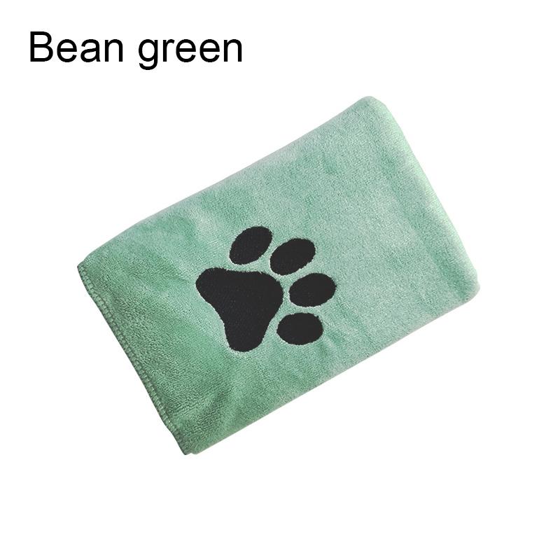 35*75cm/50*100cm Microfiber Pet Bath Towel Embroidered Super Soft Absorbent Cat For Dogs Blanket Grooming Supplies