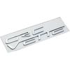 1x Corvette C6 Rear Fills Inserts Letters Lettering Emblem 3D Badge Sticker Fit for 05-13 C6 (Chrome)