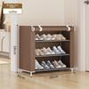 Space-Saving Multi-Layer Dust-Proof Shoe Rack for Indoor Storage