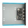 CD ROM Expansion Mobile Rack USB3.0x4 5Gbps High Speed Support BC1.2 Fast Charging USB3.0 Front Panel for PC Motherboard