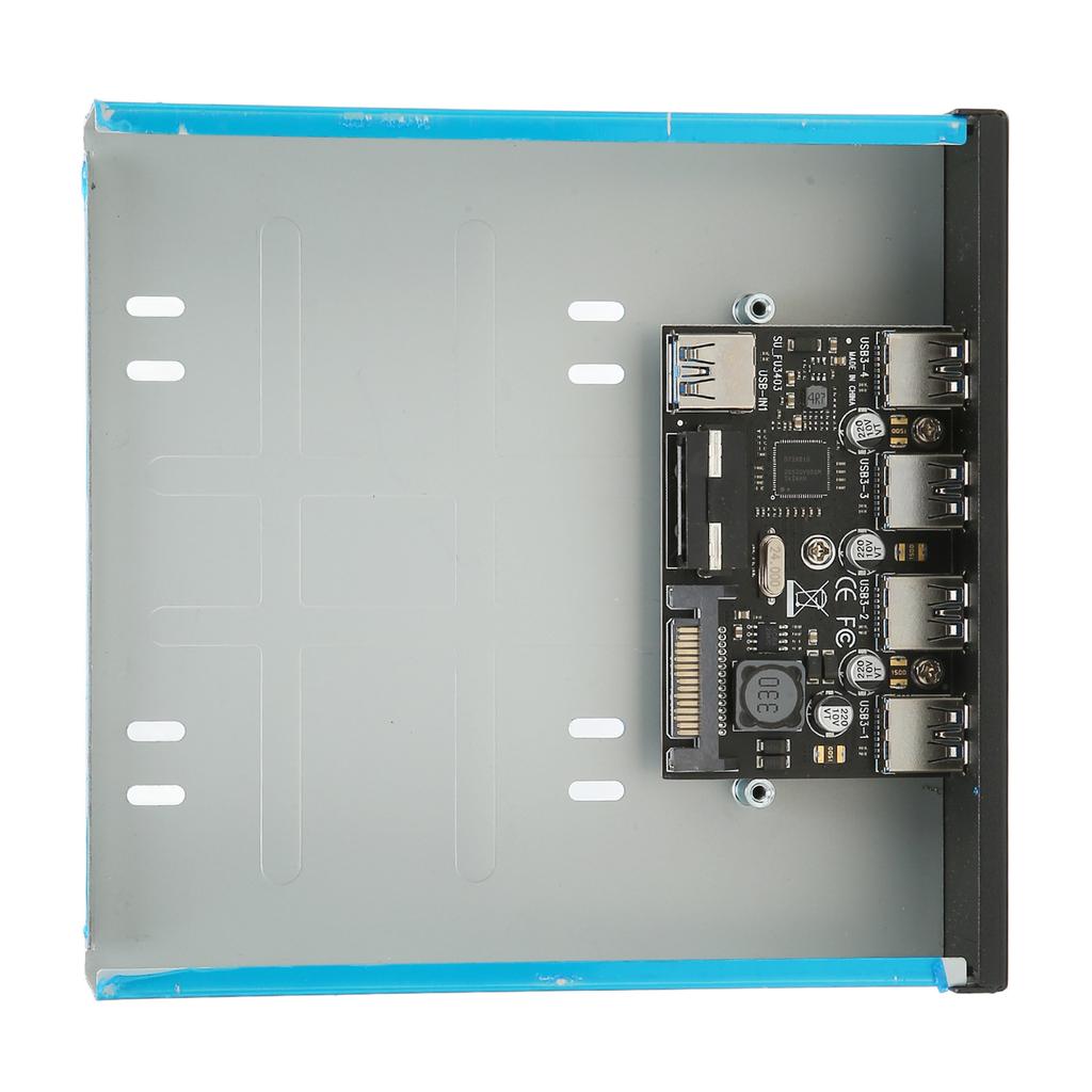 CD ROM Expansion Mobile Rack USB3.0x4 5Gbps High Speed Support BC1.2 Fast Charging USB3.0 Front Panel for PC Motherboard