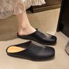 22 Shoes Retro Boken Shoes Casual Lazy Shoes Bag Head Half Slippers Flat Bottom Boken Slippers