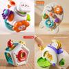 Baby Multifunction Seven Sided Busy Ball Sensory Toy For Early Education And Development