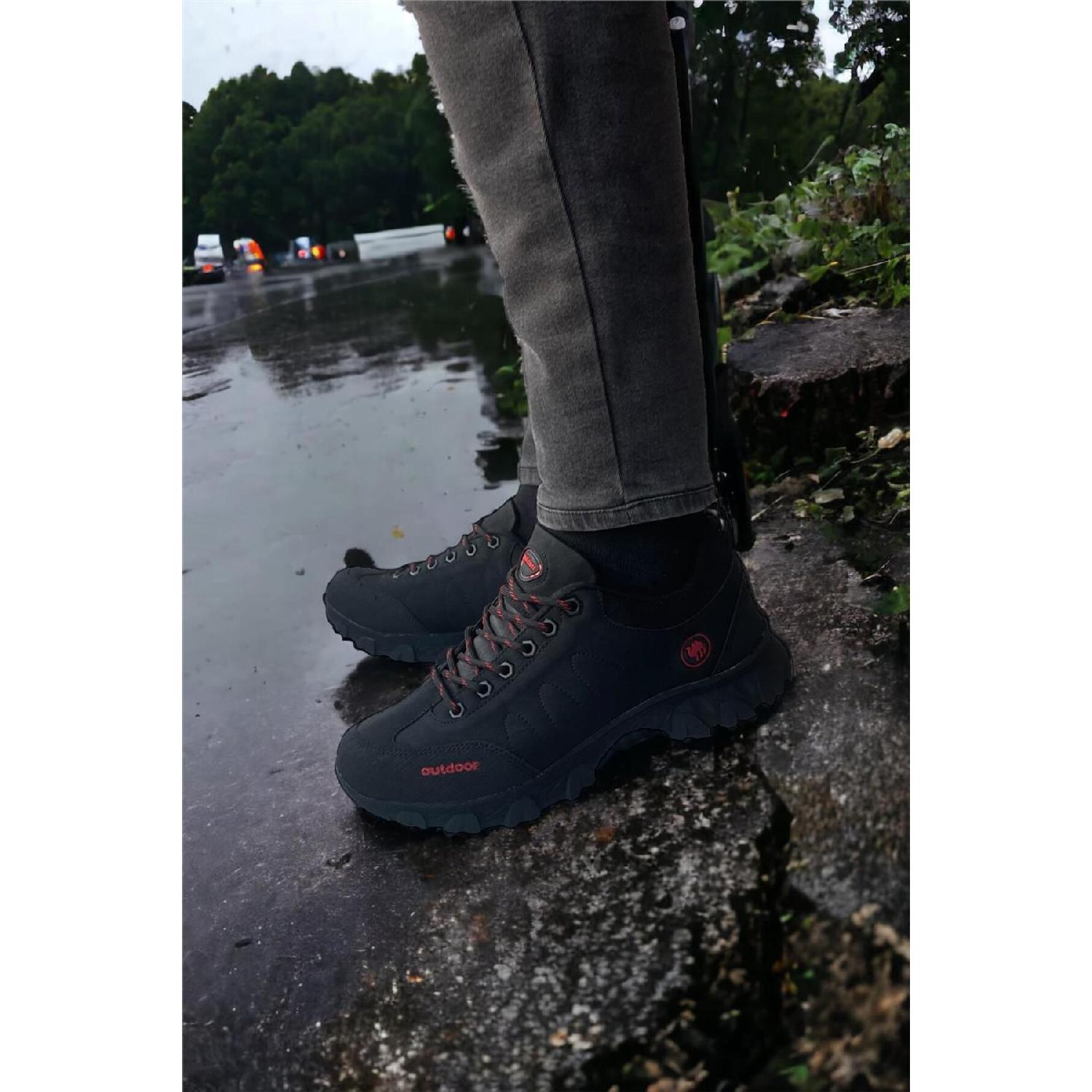 

Холодостойкие походные ботинки унисекс на открытом воздухе, черные 36