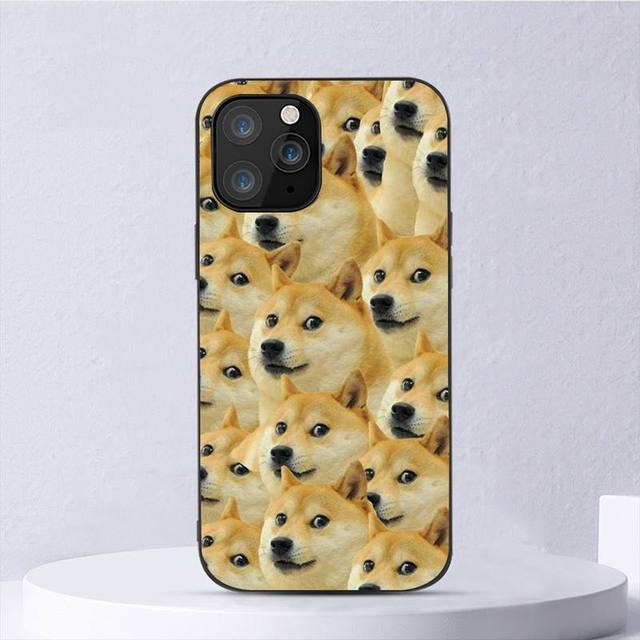 

Милый чехол для телефона Dogecoin Doge для Iphone 11 12 Mini 13 14 Pro Xs Max X 8 7 6s Plus 5 Se Xr Shell iPhone12