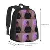Yung Hurn Phone Case School Bag Big Capacity Backpack Laptop Yung Hurn Fashion New York Pattern London Paris France Band